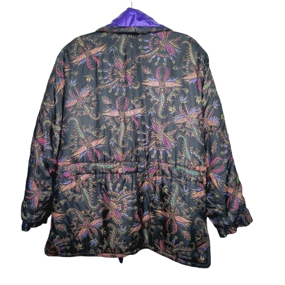 Skea 100% Silk 90s Vintage Ski Jacket - Picture 6 of 14